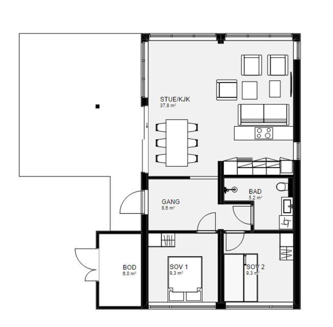 Lyngvaer Luggombu Villa Kleppstad Eksteriør bilde